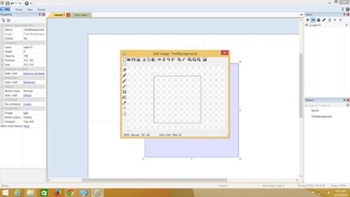 Double Click the Layout 